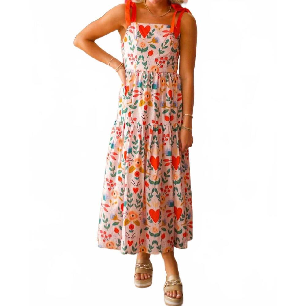 NEW SINCERELY OURS alexa dress in romantic flower